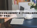 庄河宁乡智能小程序制作厂家（宁乡智能小程序制作厂家电话）